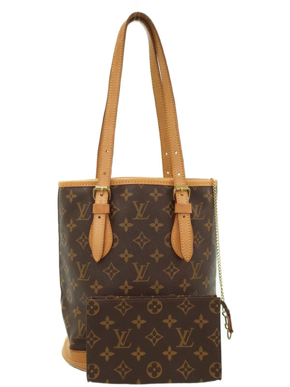Louis Vuitton Monogram Bucket Shoulder Bag